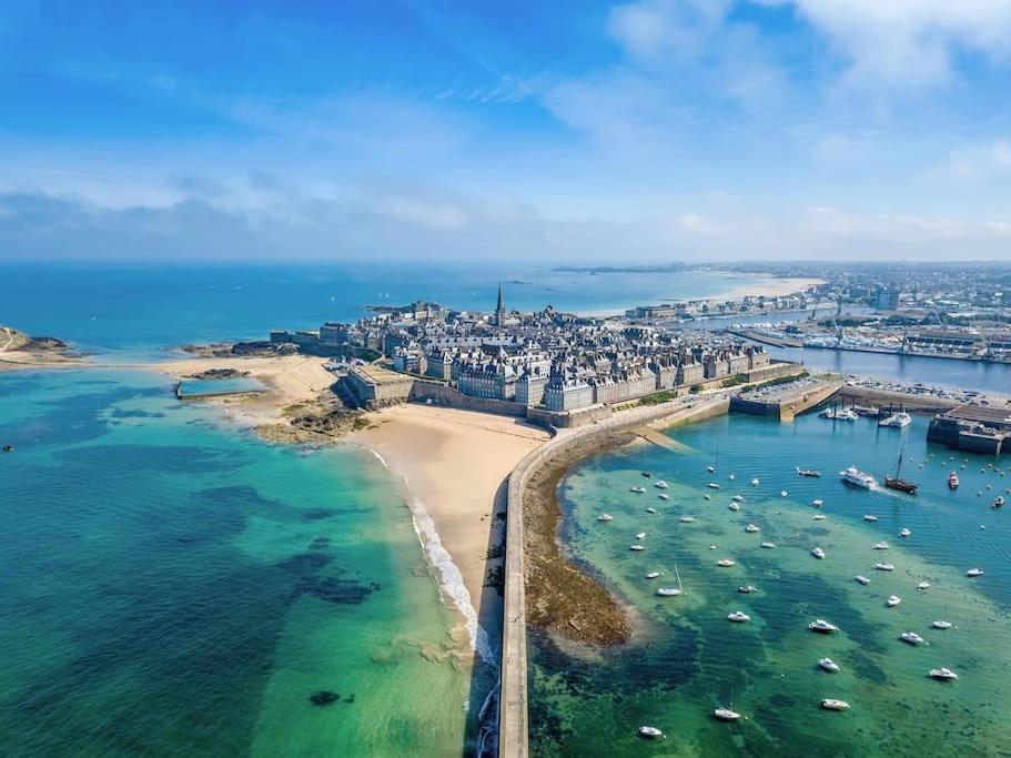 Petite Maison Situee Entre Saint-Malo Et Cancale المظهر الخارجي الصورة